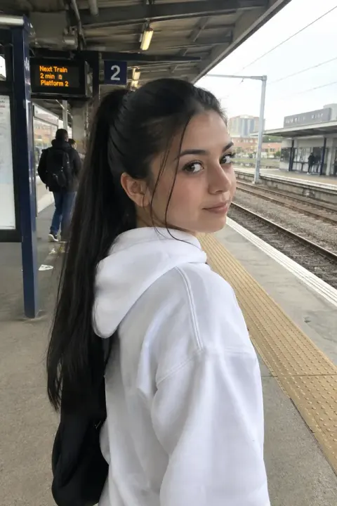 Anime Portrait: the original photo