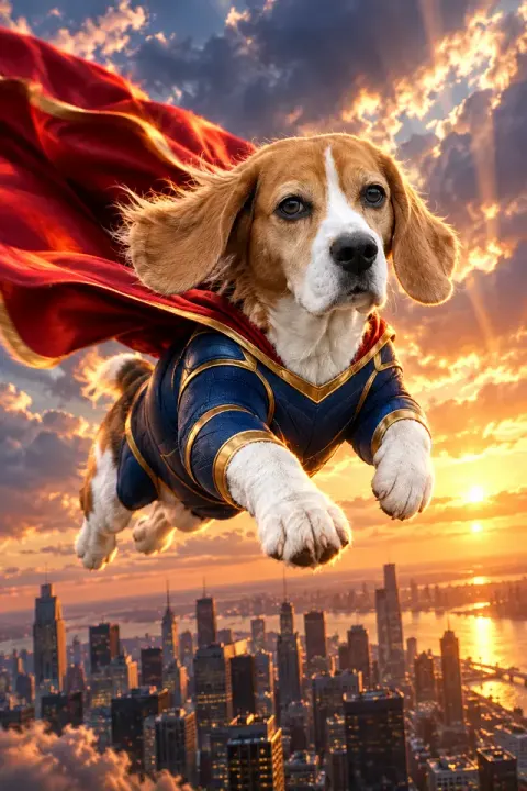 Pet Superhero: the result