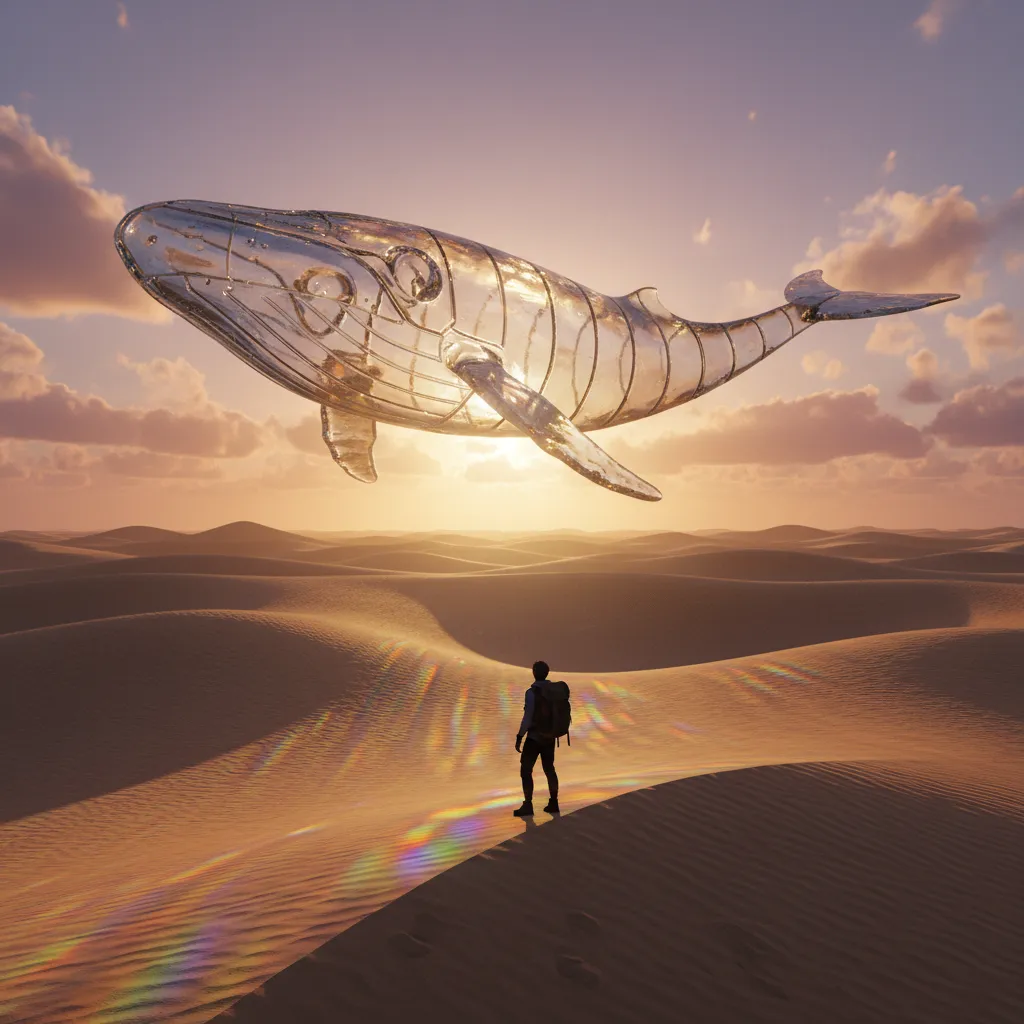 A scene from a dream, made with Nano Banana