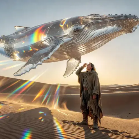 A scene from a dream, made with Grok Imagine Image